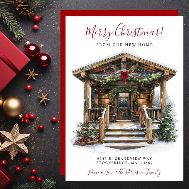 Anúncio Feliz Natal Novo Movimento da Porta da Frente (Criador carregado)