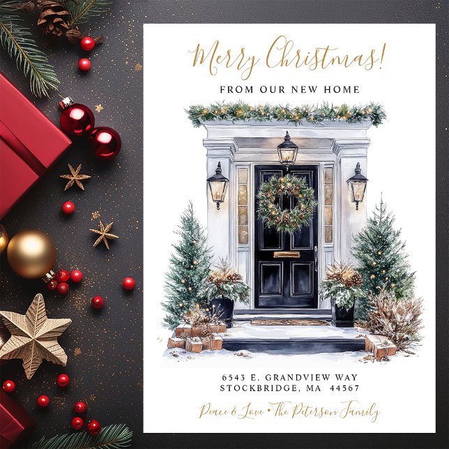 Anúncio Feliz Natal Novo Movimento da Porta da Frente (Criador carregado)