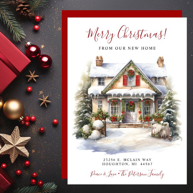 Anúncio Feliz Natal Novo Movimento Doméstico (Criador carregado)