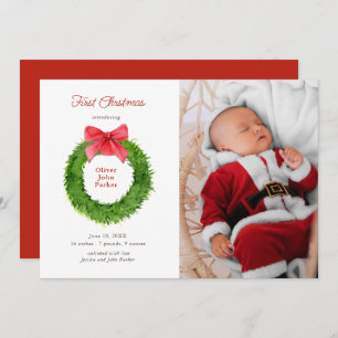 Anúncio Ferida aquosa com arco Foto de bebê