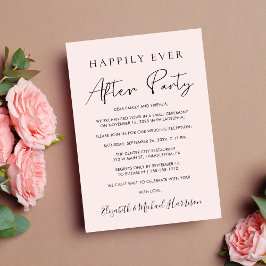 Anúncio Festa de Depois do Casamento Foto Rosa Recepção