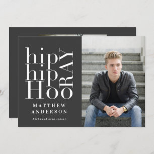 Anúncio Festa de formatura de fotos multi do Hip Horay