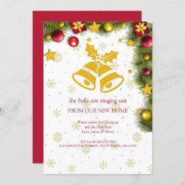 Anúncio Festa de Natal Feliz Novo Movimento Doméstico