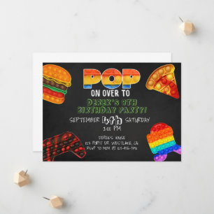 Anúncio festa de pop, festa de pop, festa do violão