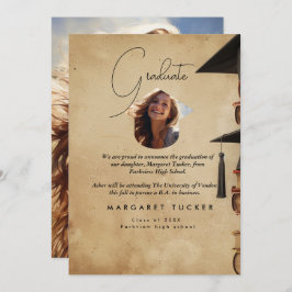 Anúncio Filha de graduação I Rustic