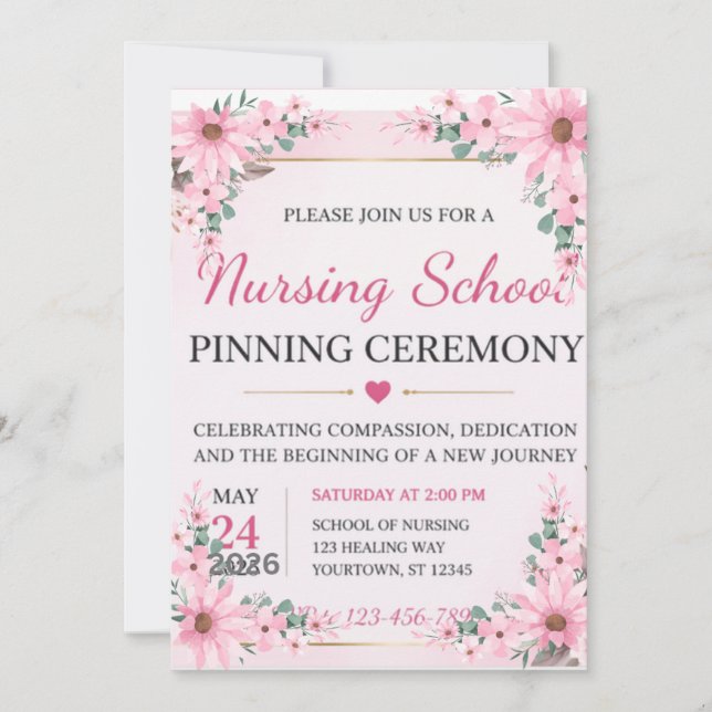 Anúncio Flat Announcement Card (Frente)