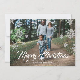 Anúncio Floco de neve Feriado