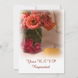 Anúncio Floral de Wedding Summer