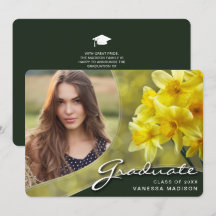 Flores Amarelas da Elegant Script | Grad Foto Mode