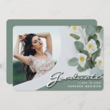 Flores Brancas de Script Elegante | Formando de Fo