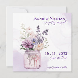 Anúncio Flores Roxas Elegantes No Casamento Floral De Maso