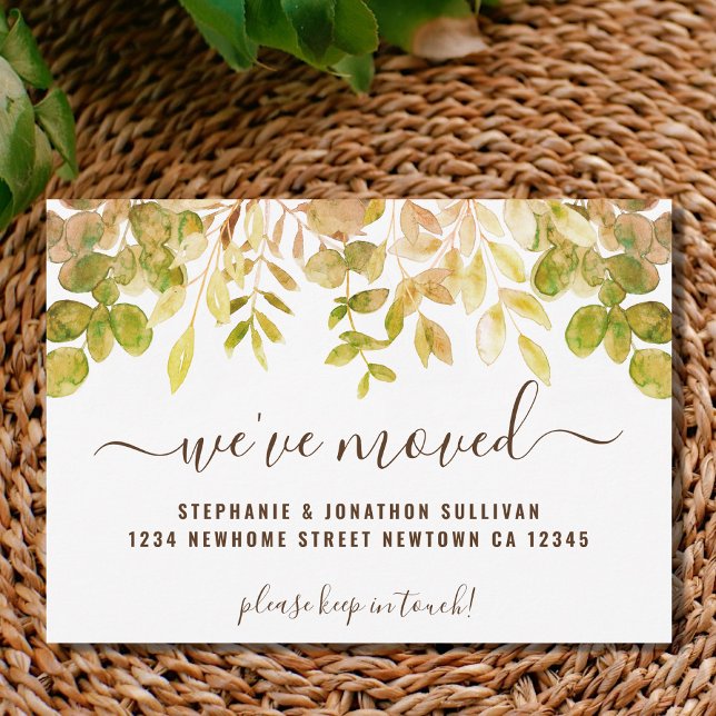 Anúncio Folhagem do outono, nós movemos o lançamento (Criador carregado)