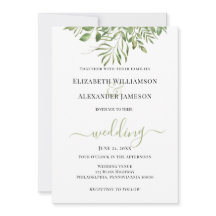 Folhagem tropical simples