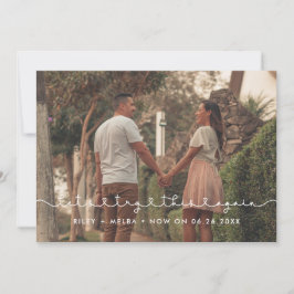 Anúncio Fonte de coração conectante Fofo Vamos tentar nova