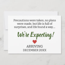 Foram tomadas precauções, não foram feitos planos,