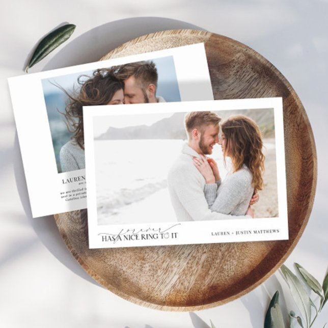 Anúncio Forever tem um belo casamento fotográfico Elegante (Criador carregado)