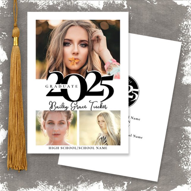 Anúncio Formando Bold 2023 - Graduação de 3 Fotos Anno (Criador carregado)