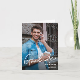 Anúncio Formando da Universidade de Fotografia Masculina d