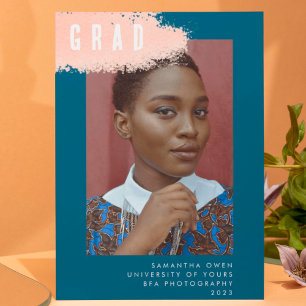 Anúncio Formando de Foto para Graduação SPLASH de PINK AZU