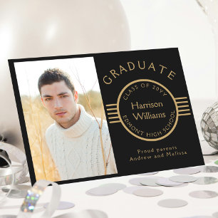 Anúncio Formando de Fotografias Moderno - Douradas Stripes