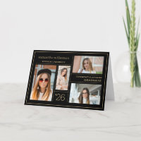 formando de Parabéns de Colagem de Fotografias