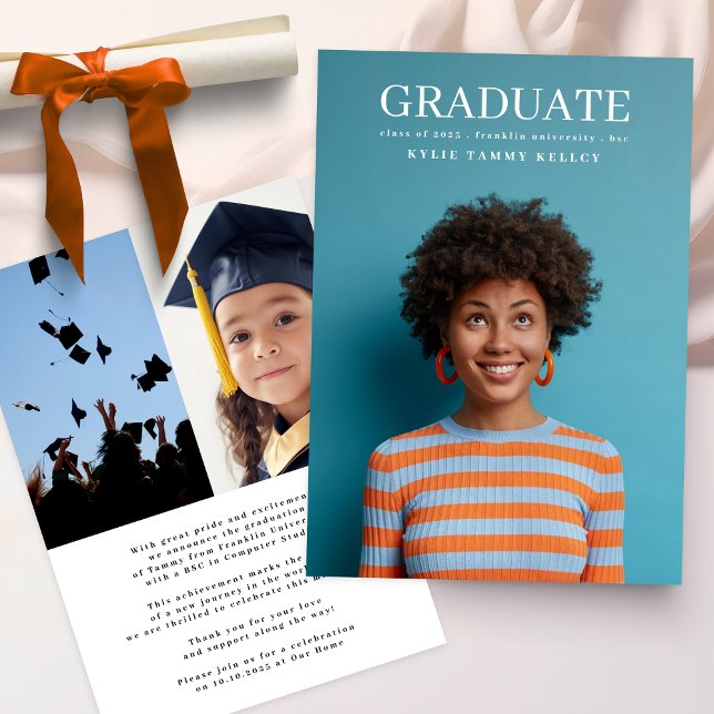 Anúncio Formando do University 3 Photo Typografia College (Criador carregado)