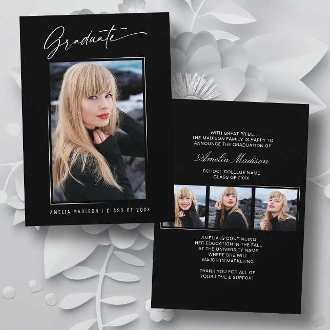 Anúncio Formando Fotográfico Elegante Elegant Ink Script 4 (Criador carregado)