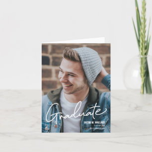 Anúncio Formando Maleável de Foto para Graduação do Segund