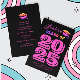 Anúncio Formando Moderno 2025 Graduação do Arco-Íris