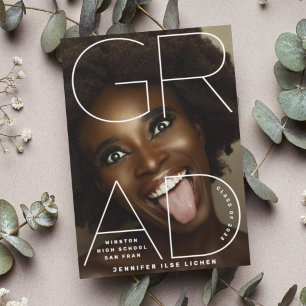 Anúncio FORMANDO segundo grau White Modern Photo text sc