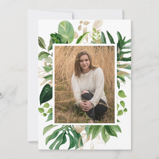 Anúncio Formatação Dourada simples de fotografia moderna (Frente)