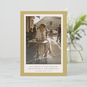 Anúncio Formatação Elegante de Foto de Cheio Dourado sofis