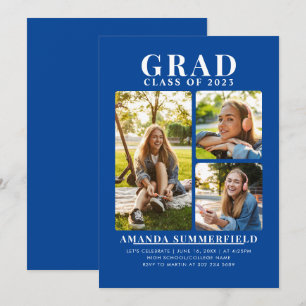 Anúncio Formatura 2025 Fotos de Graduados Modernas