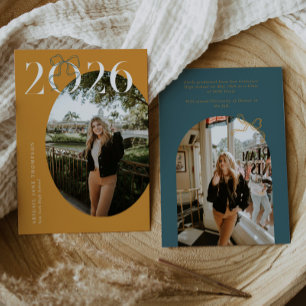 Anúncio Formatura Arco Coquette Gold Green 2026