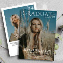 Foto da capa da revista do graduado da faculdade m