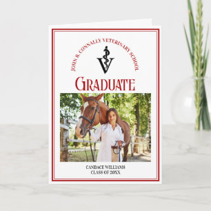 Anúncio Foto da Escola Veterinária Vermelha Dobrada Gradua