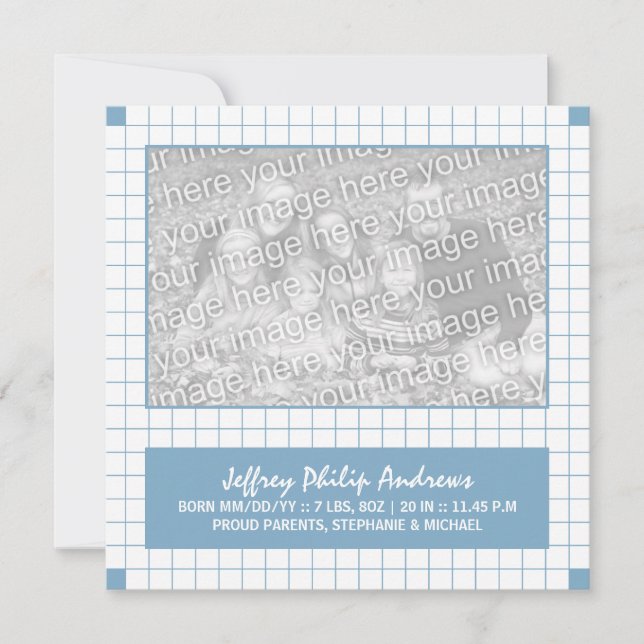 Anúncio Foto da Grade Azul (Frente)