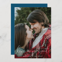 Foto de adiamento de casamento azul turquesa minim