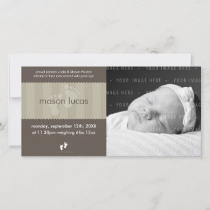 ANÚNCIO FOTO DE BEBÊ: Pés felizes 8L