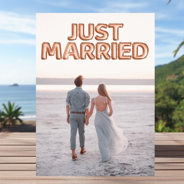 Anúncio Foto de Casamento dos Balões Dourados do Rosa rece (Criador carregado)