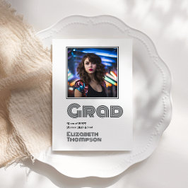 Anúncio Foto de Formatura com Estilo Disco Retrô