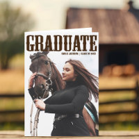 Foto de Formatura Country Western Cowgirl Dobrada