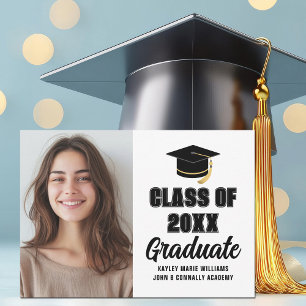 Anúncio Foto de Formatura da Turma Moderna de 2026 Graduaç