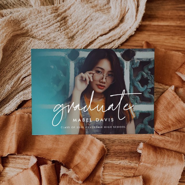 Anúncio Foto de formatura minimalista moderna (Criador carregado)