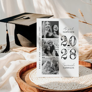 Anúncio Foto de Graduação Conjunta Moderna