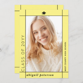 Anúncio Foto de graduação da Classe Amarela Moderna de 202