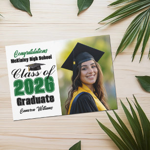 Anúncio Foto de Graduação da Turma Verde de 2026