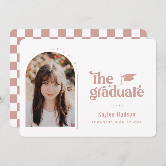 Anúncio Foto de Graduação do Tipo Retroativo (Frente/Verso)