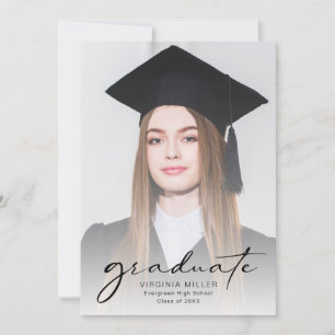 Anúncio Foto de Gradução Moderna com Letreiro