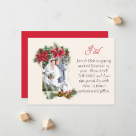 Anúncio Foto de Natal russa Salva a Data